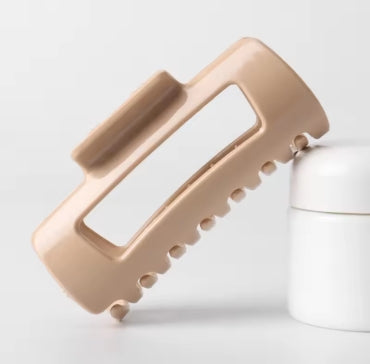 Flexible Silicone Hair Claw Clips - Soft Bendable Grip for All Hair Types