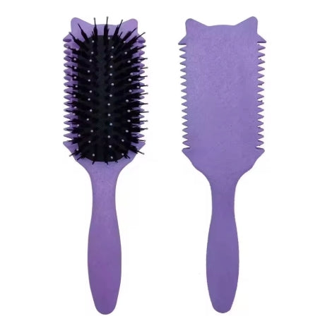 Tangle-Free Curl Shaping Brush – Styling Comb for Curly Hair