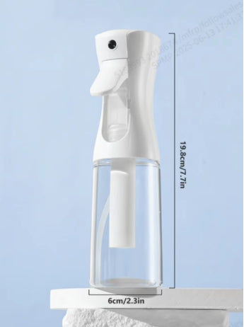 200ml Continuous Mist Spray Bottle - Fine Mist Sprayer for Hair & Makeup